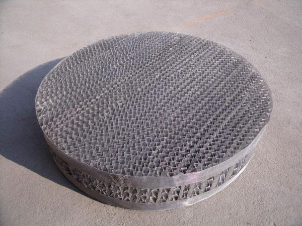 丝网波纹填料